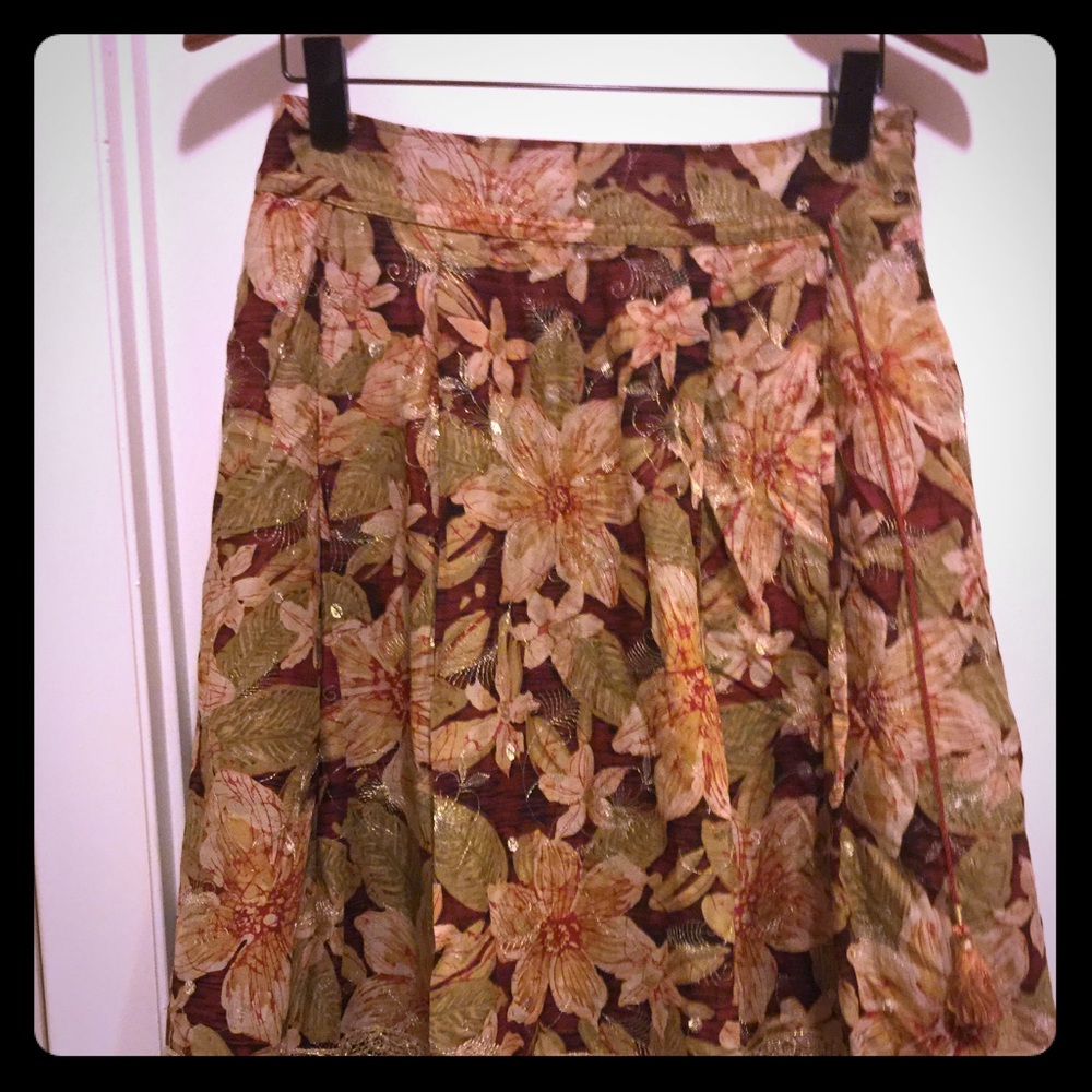 Cynthia Steffe Multi Colored Skirt 6